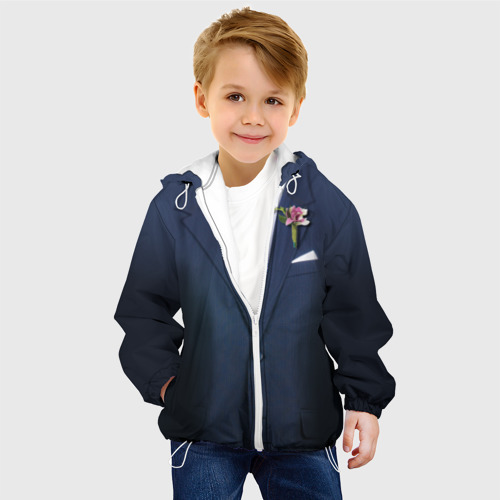 Детская куртка 3D Жених, цвет белый - фото 3