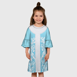 Детское платье 3D Снегурочка костюм - фото 2
