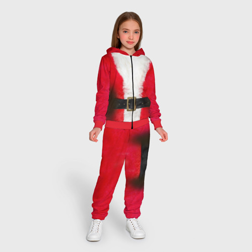 Детский костюм 3D Дед мороз костюм, цвет красный - фото 5