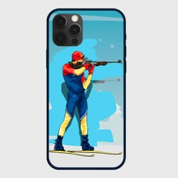 Чехол для iPhone 12 Pro Max Биатлон
