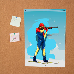 Постер Биатлон - фото 2