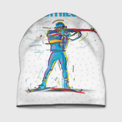 Шапка 3D Биатлон