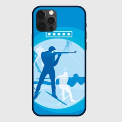 Чехол для iPhone 12 Pro Max Биатлон