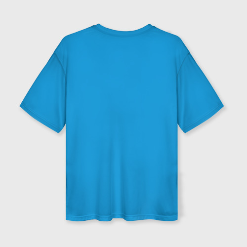 Женская футболка oversize 3D Биатлон, цвет 3D печать - фото 2