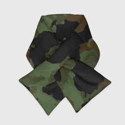 Шарф-пуховик 3D Камуфляж Вельветовый эффект