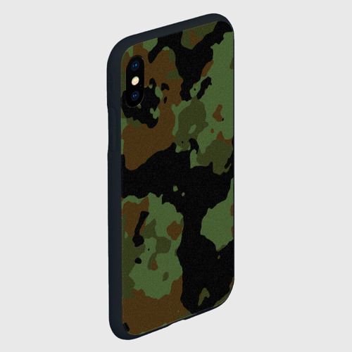 Чехол для iPhone XS Max матовый Камуфляж Вельветовый эффект Фото 01 Чехол для iPhone XS Max матовый Камуфляж Вельветовый эффект Фото 01