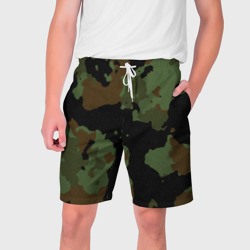 Мужские шорты 3D Камуфляж Вельветовый эффект