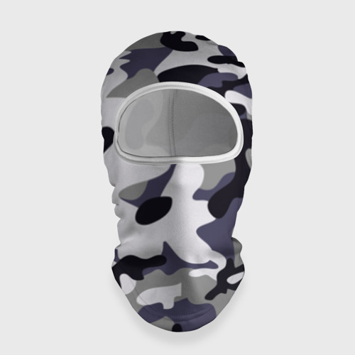 Балаклава 3D с принтом Городской камуфляж Балаклава 3D Городской камуфляж