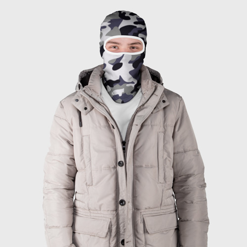 Балаклава 3D с принтом Городской камуфляж - картинка 3 Балаклава 3D Городской камуфляж - фото 3