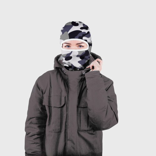 Балаклава 3D с принтом Городской камуфляж - картинка 4 Балаклава 3D Городской камуфляж - фото 4