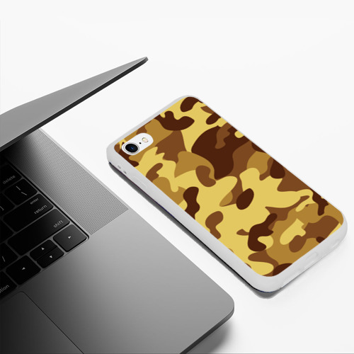 Чехол для iPhone 6Plus/6S Plus матовый Пустынный камуфляж Фото 01 Чехол для iPhone 6Plus/6S Plus матовый Пустынный камуфляж Фото 01