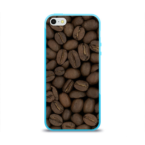 Чехол для Apple iPhone 5/5S силиконовый глянцевый Кофе Фото 01 Чехол для Apple iPhone 5/5S силиконовый глянцевый Кофе Фото 01