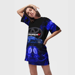 Платье-футболка 3D Toyota chaser - фото 2