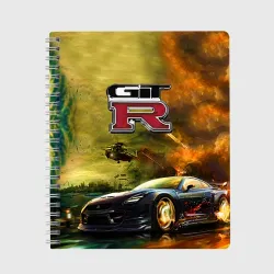 Тетрадь Nissan GTR