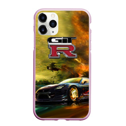 Чехол для iPhone 11 Pro Max матовый Nissan GTR