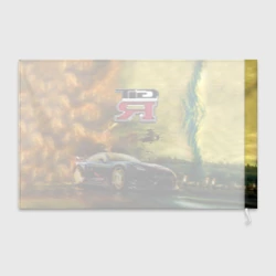 Флаг 3D Nissan GTR - фото 2