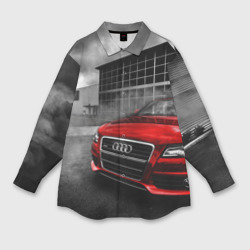 Мужская рубашка oversize 3D Audi