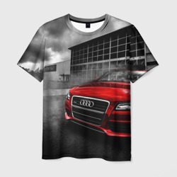 Мужская футболка 3D Audi