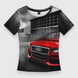 Женская футболка 3D Slim Audi