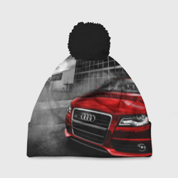 Шапка 3D c помпоном Audi