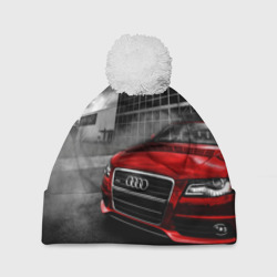 Шапка c помпоном Audi