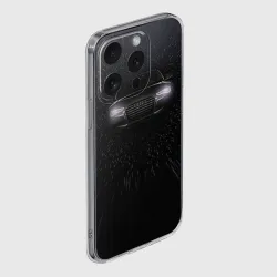 Чехол для iPhone 15 Pro Max силиконовый с защитой камеры Audi - фото 2