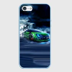 Чехол для iPhone 5/5S матовый Toyota FT-86