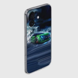 Чехол для iPhone 16 силиконовый с защитой камеры Toyota FT-86 - фото 2