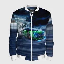Мужской бомбер 3D Toyota FT-86