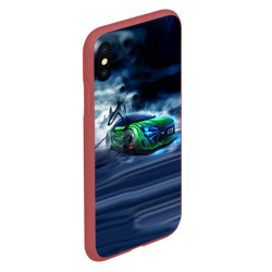 Чехол для iPhone XS Max матовый Toyota FT-86 - фото 2