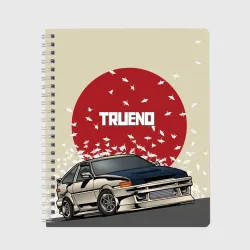 Тетрадь Toyota Trueno ae86