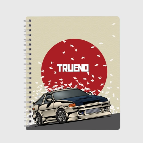 Тетрадь Toyota Trueno ae86