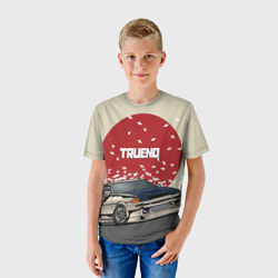 Детская футболка 3D Toyota Trueno ae86 - фото 2