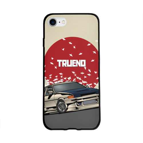 Чехол для Apple iPhone 8 силиконовый глянцевый Toyota Trueno ae86 Фото 01 Чехол для Apple iPhone 8 силиконовый глянцевый Toyota Trueno ae86 Фото 01