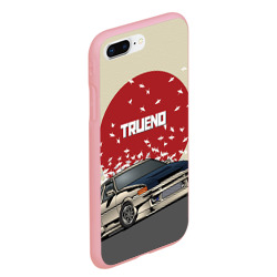 Чехол для iPhone 7Plus/8 Plus матовый Toyota Trueno ae86 - фото 2