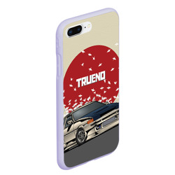 Чехол для iPhone 7Plus/8 Plus матовый Toyota Trueno ae86 - фото 2