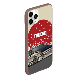 Чехол для iPhone 11 Pro Max матовый Toyota Trueno ae86 - фото 2