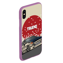 Чехол для iPhone XS Max матовый Toyota Trueno ae86 - фото 2