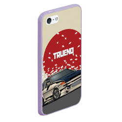 Чехол для iPhone 5/5S матовый Toyota Trueno ae86 - фото 2