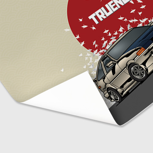 Бумага для упаковки 3D Toyota Trueno ae86 - фото 3