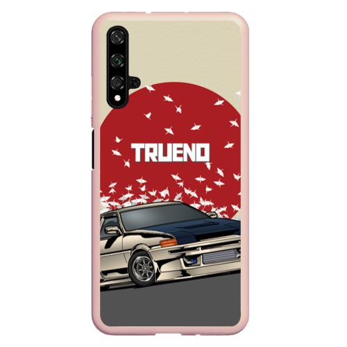 Чехол для Honor 20 Toyota Trueno ae86, цвет светло-розовый