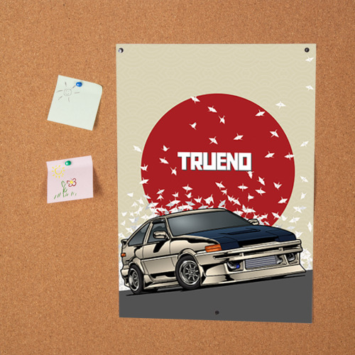 Постер Toyota Trueno ae86 - фото 2