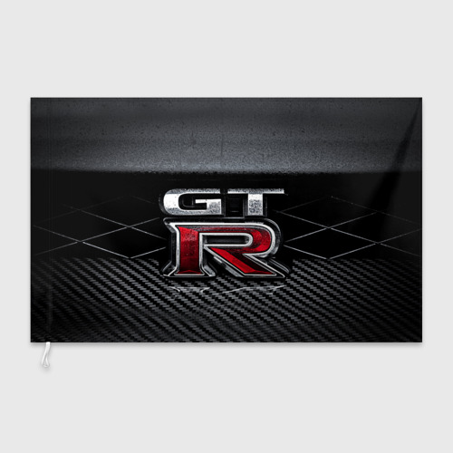 Флаг 3D Nissan GTR - фото 3