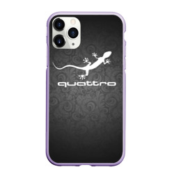 Чехол для iPhone 11 Pro матовый Audi qauttro