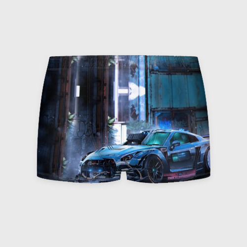 Мужские трусы 3D Nissan GTR R35 Фото 01 Мужские трусы 3D Nissan GTR R35 Фото 01