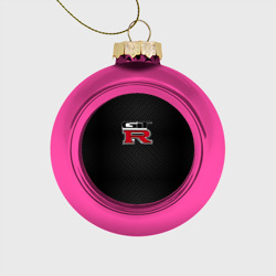 Ёлочный шар стеклянный/пластиковый Nissan GTR