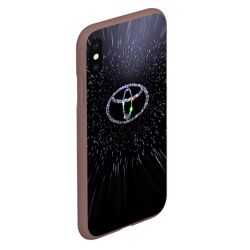 Чехол для iPhone XS Max матовый Toyota - фото 2