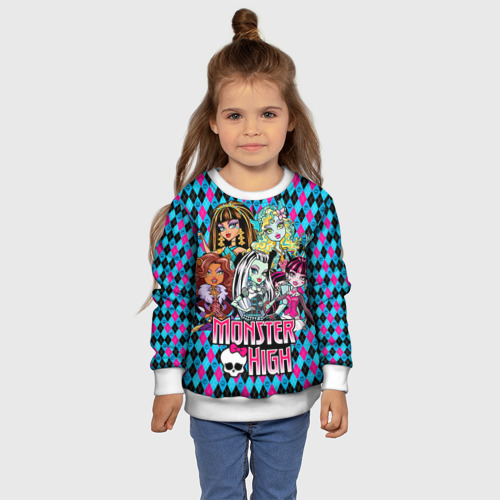 Детский свитшот 3D Monster High - фото 7