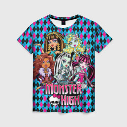 Женская футболка 3D Monster High