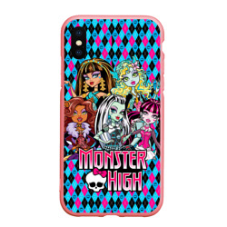 Чехол для iPhone XS Max матовый Monster High